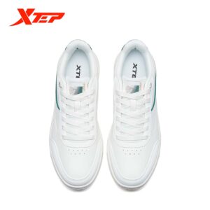 Xtep Men Skateboarding Shoes Men Waterproof Black Casual Shoes Sneakers For Men 878119310054