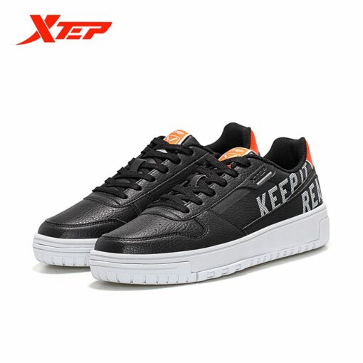 Xtep Men's Skateboarding Shoes Spring 2021 New Casual Shoes Summer Trend Shoes Thick-Soled Increased Sports Shoes 879119310101