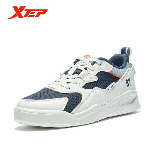 Xtep Shoes 2020 Autumn New Men's Lightweight Casual Shoes Trend Color Contrast Sports Skateboard Shoes 979219316828