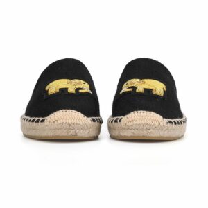 Zapatos De Mujer Mules Espadrilles Slippers For For Flat New Arrival Top Hemp Summer Rubber Cotton Fabric Slides Flip Flops