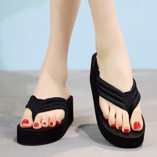 Bohema Style Women's Wedge Sandal Slippers Flip Flops
