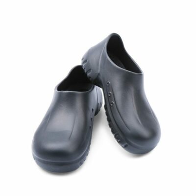 Man Chef Shoes Kitchen Cook Shoes Black Clogs Working Hospital Shoes Super Anti-skidding Oil Proof Waterproof Sandals