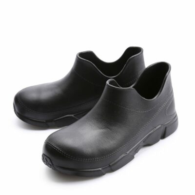 Men Working Chef Shoes Non-slip Waterproof Casual Loafers Winter Hospital Woman Medical Shoes Oilproof Kitchen Flats Male