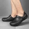 Pure Black Men/Women Clog Sandals