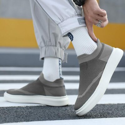 Summer Breathable Sock-like Walking Shoe