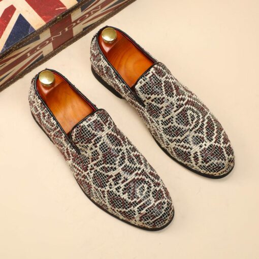 Knitted Breathable Simple Round Toe Slip-on Loafer CP326