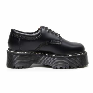 QMS Platform Smooth Leather Shoes