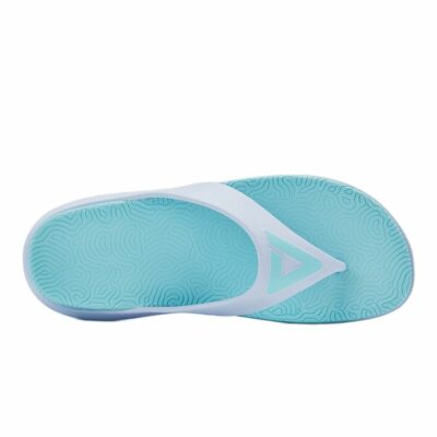 Peak Taichi White Blue Flip Flop Sandals 3