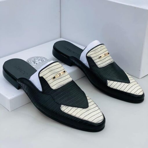 Gucci black/white Half Shoe