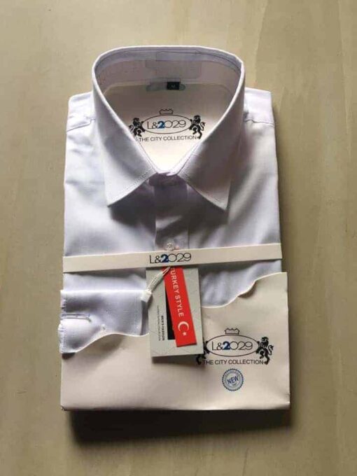 City collection-L&2029 shirt.White colour