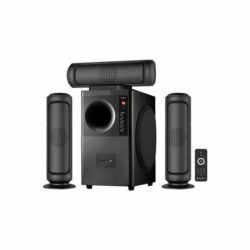 6030 Bluetooth Home Theatre With Remote Control - Black