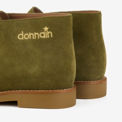 Donna-in Green Ankle Suede Desert Boot