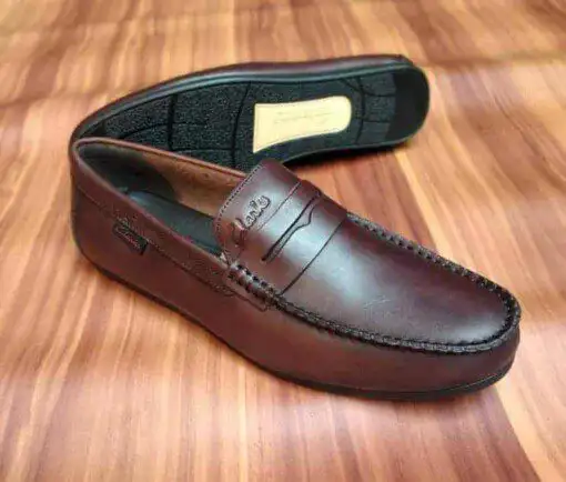 Clarks Premium Brown Leather Loafer