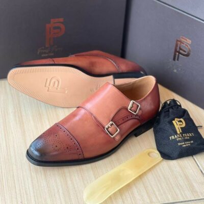 Frank Perry Double Monk Strap shoe