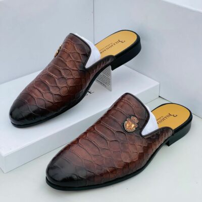 Billonaire Brown Half Shoe