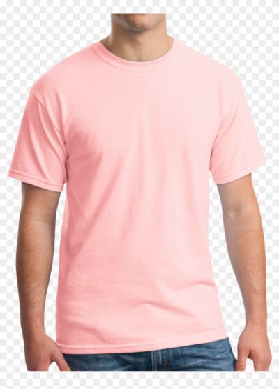 Peach Gildan Plain T-Shirt