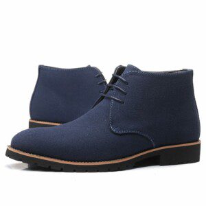  Viscose Style Blue Suede Chukka Ankle Boot