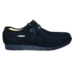 Wallabees Black Suede Shoe