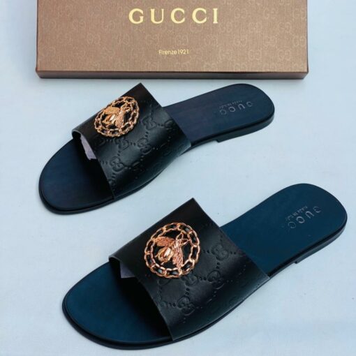 Gucci Slide Black Sandals