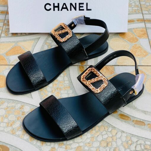 Christian Dior Ankle Black Sandals
