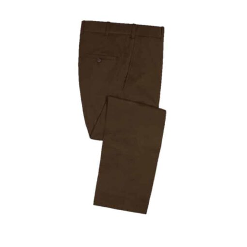 Men's Brown Material Trouser