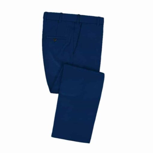 Men's Navy Blue Material Trouser