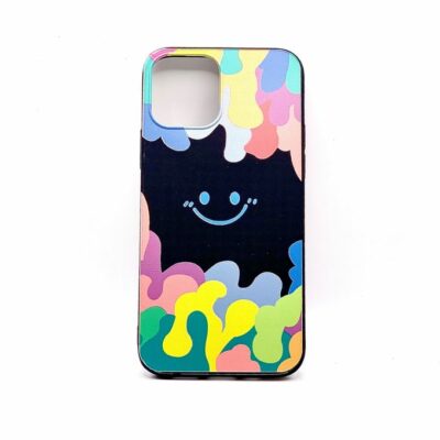 Black Back protective case for iPhone Xs Max - Multicolour