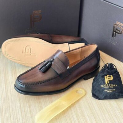 Frank Perry Coffee Shade Tassel Loafer