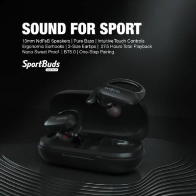 Oraimo Sportbuds 2 OEB-E95D True Wireless Sport Earbuds