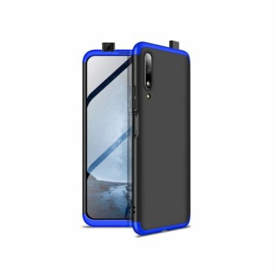 3 In 1 Hard PC Case For Huawei Y9s - Black/Blue