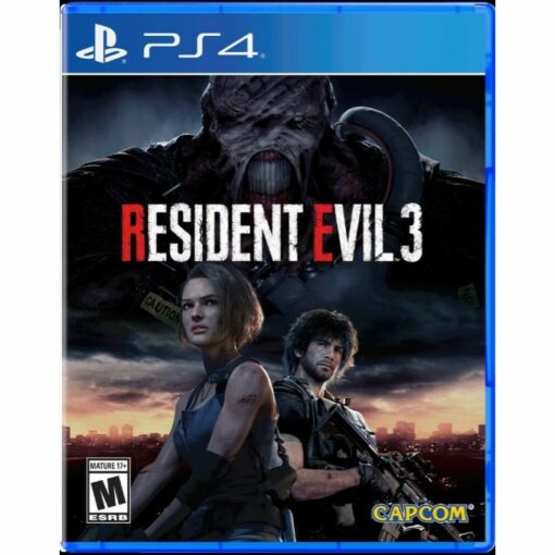 Capcom Resident Evil 3 Game Disc For Playstation 4