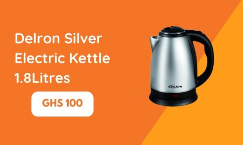 Delron Silver electric Kettle