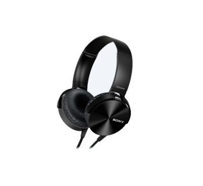 Sony MDR-XB450AP Extra Bass Smartphone Headset (Black)