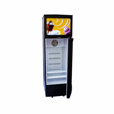 MIKACHI 370L Double Door Display Refrigerator MIK-420