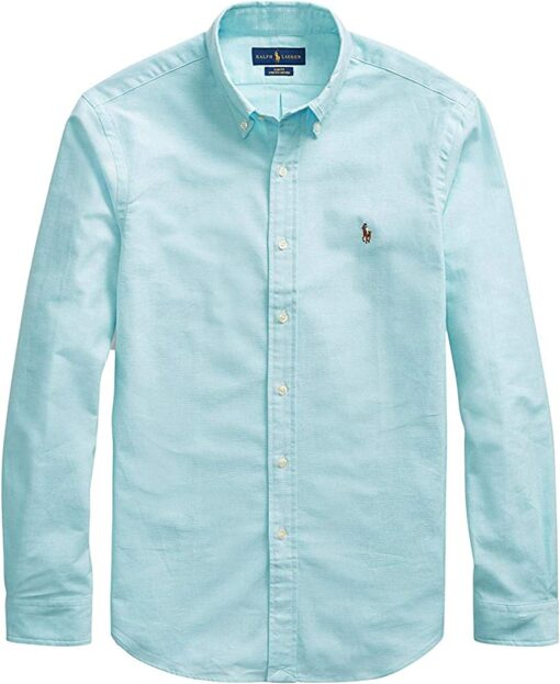 Polo Ralph Lauren Men’s Aegean Blue Button Down Shirt