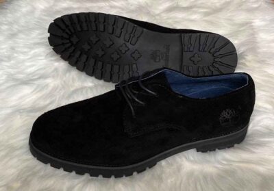 Timberland Black Oxford Suede Shoe
