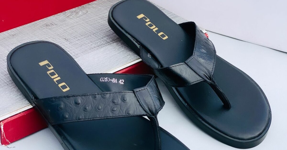 Polo Slippers All Black | Buy Online At The Best Price In Ghana