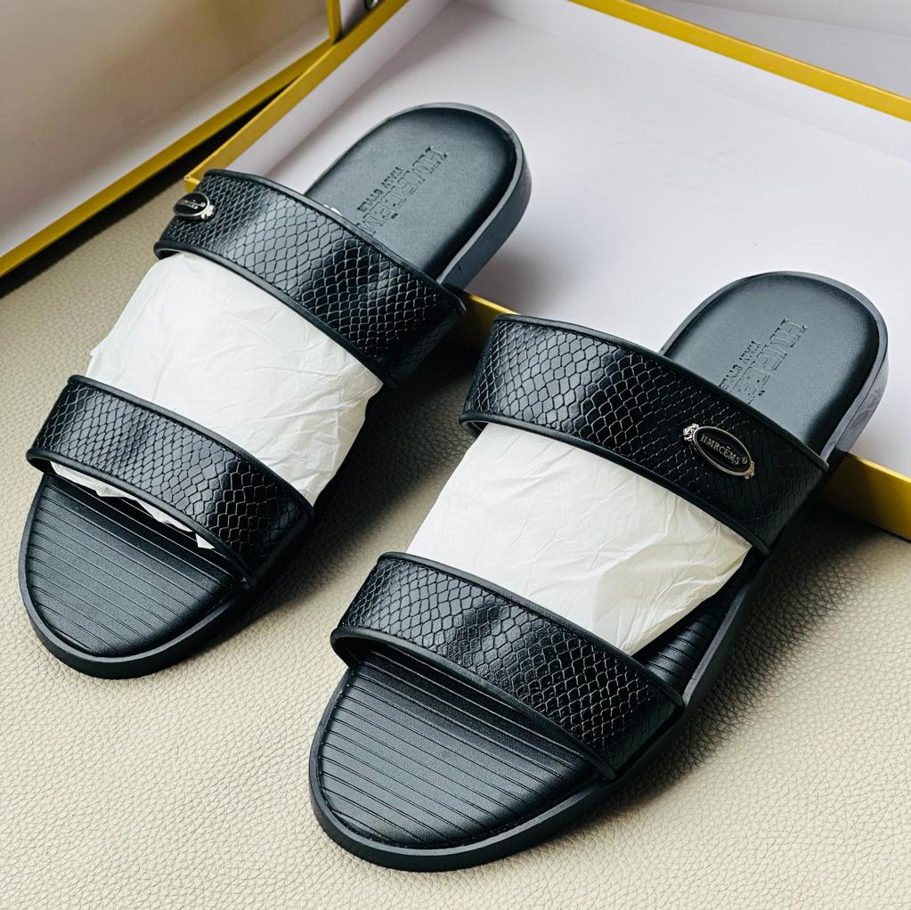 Black Leaher Sandals | Buy Online At The Best Price In Accra