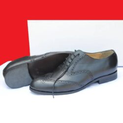 Hanslet black leather lace Shoe