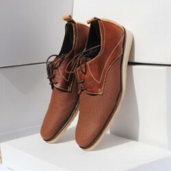 Hanslet Executive Handmade Brown Shoe