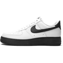 Nike Men's Shoes Air Force 1 Low Black Sole