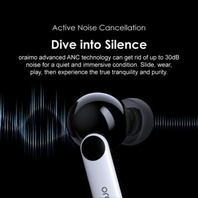 Oraimo FreePods 4 Active Noise Cancellation True Wireless Stereo Earbuds