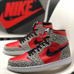 BespokeIND x Nike Air Jordan 1 Red Cement