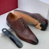 Frank Perry Brown Brogue Executive Leather Shoe