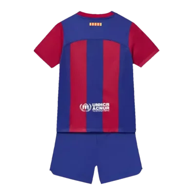 Barcelona Home Kids Jersey 2023-24