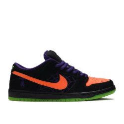 Nike Sb Dunk Low Pro Night Of Mischief Court Purple Volt Black Orange