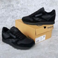 Reebok Classic Utility All Black Shoes 100% Authentic