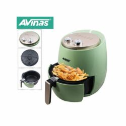 Avinas Durable Smoke-free Electric Frying - Outer 5.5L, Inner 3.5L