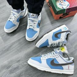 Nike dunk low argentina white blue