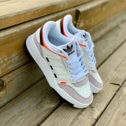 Adidas Dropstep White/Orange
